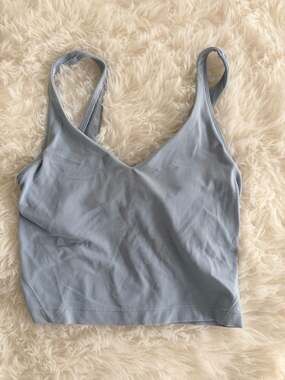 Lululemon Align Tank Top Size 2 Light Blue